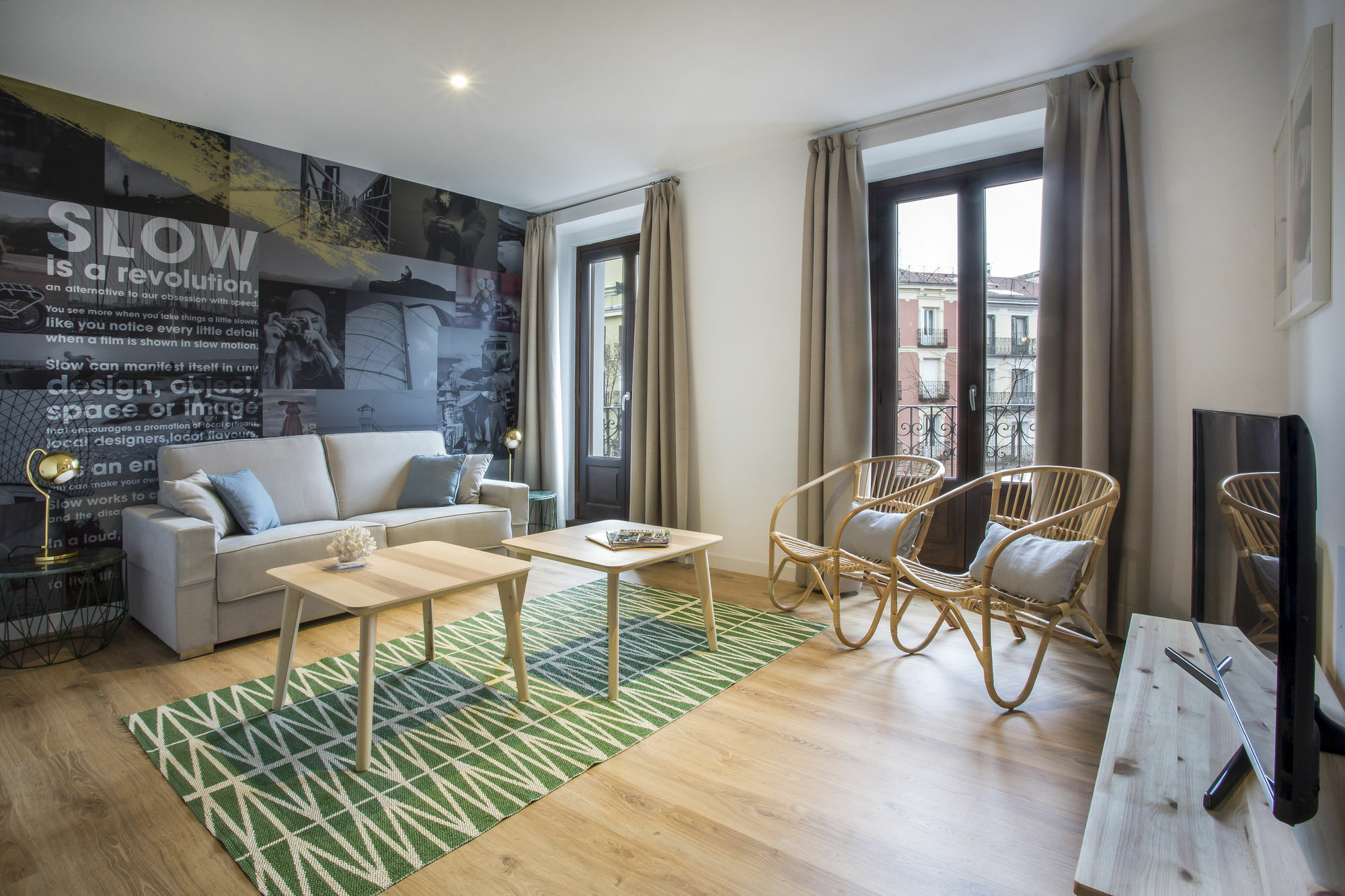 Slow Suites Luchana Madrid Exterior foto